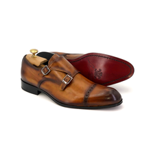 Load image into Gallery viewer, Doppia Fibbia Brogue con Puntina