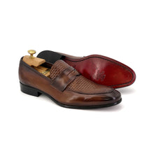 Load image into Gallery viewer, Mocassino Intrecciato con Bendina