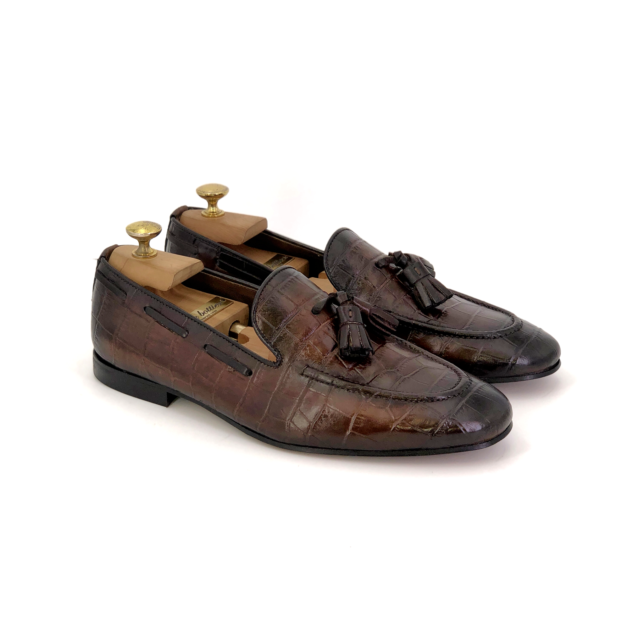 Le Bottiee 1965 - Mens Loafers - Made in Italy - Red Velvet & Blk - Size 9 US Le Bottier (@lebottier) • Facebook main image 2