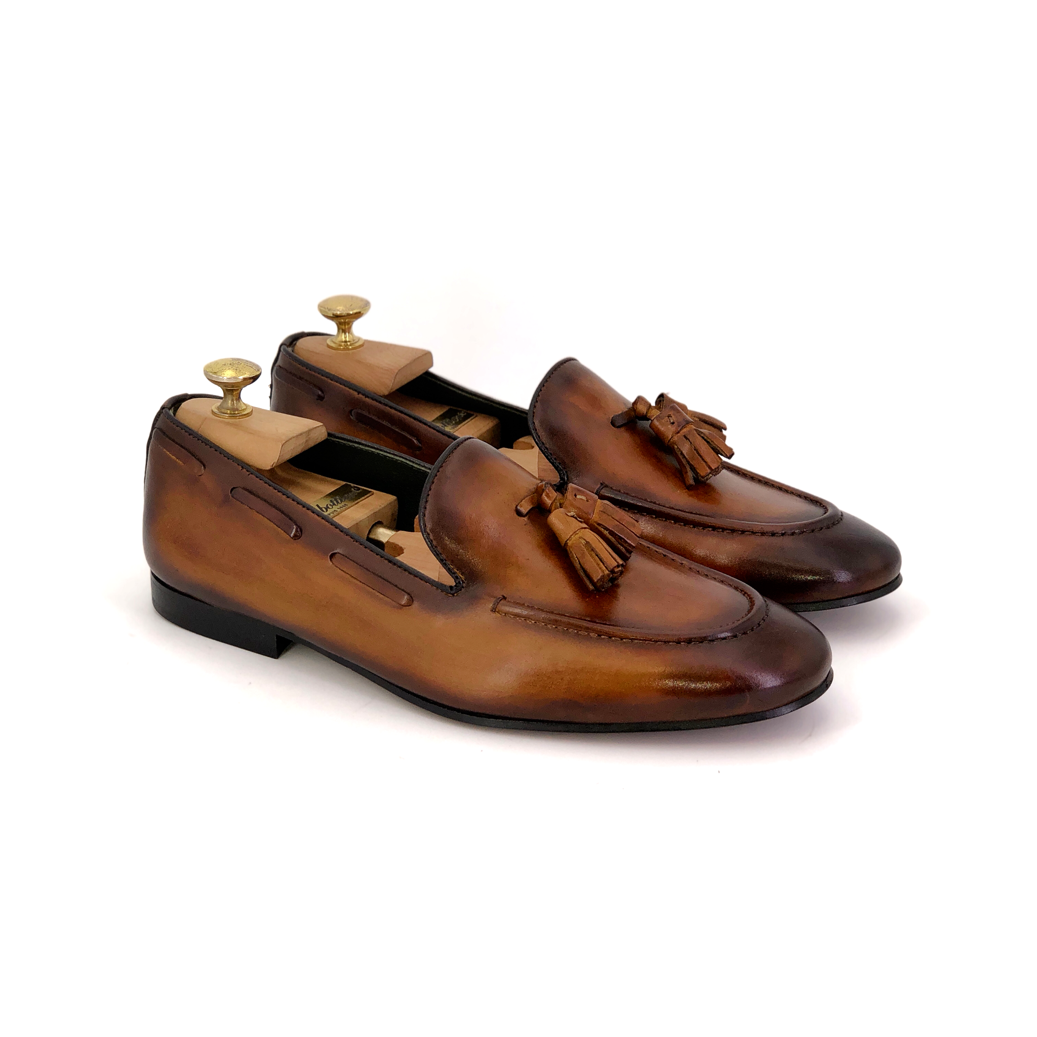 Profession Le  Bottier Depuis 1965 Brown Shoes all Leather buckles  EU 43 US 10 Le Bottier Brown Mens Italian Leather Oxford Dress Shoes  main image 2
